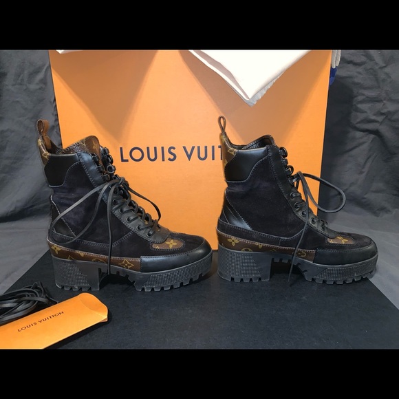 LOUIS VUITTON LAUREATE PLATFORM DESERT BOOT (1A4XXZ) - Picture 2 of 6